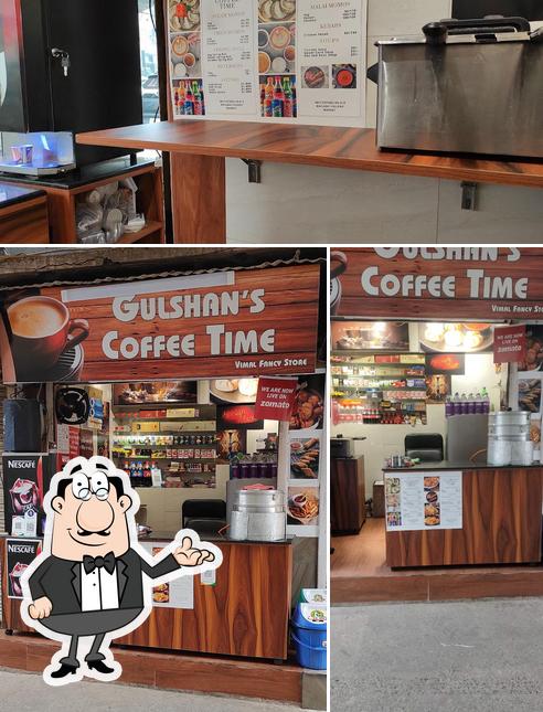 The interior of Gulshan's Coffee Time