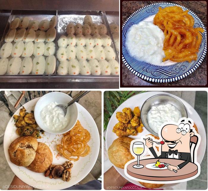 Food at Shree Mohan Sweets