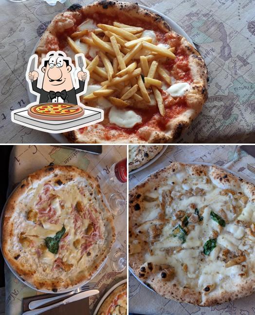A Ristorante Pizzeria Amabile Napoli, puoi goderti una bella pizza