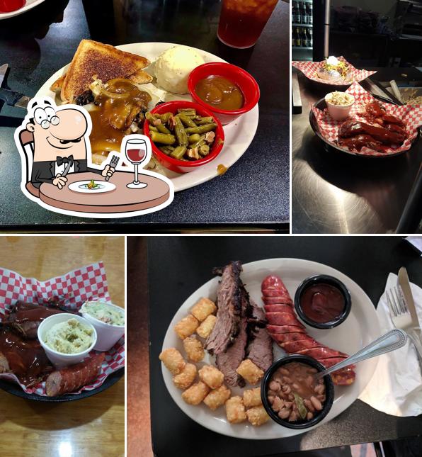 Top Notch Texas BBQ in Childress Restaurant menu and reviews