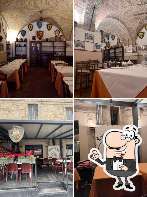 Gli interni di Locanda Del Palio