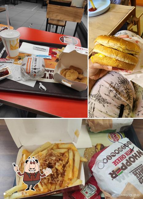 Nourriture à Burger King