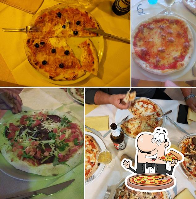 Choisissez des pizzas à Pizzeria Pintadera
