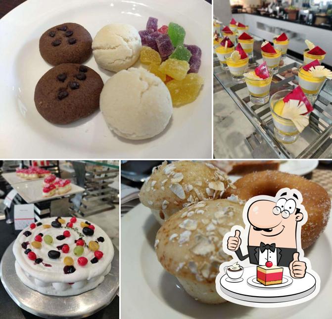 Enjoy one of the sweet dishes