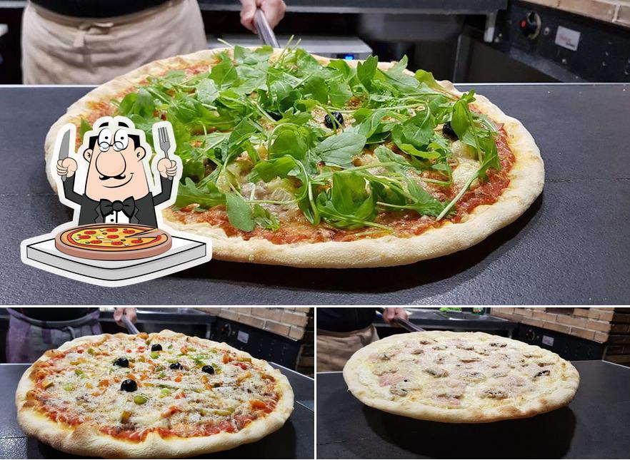 A Pizzas chez mémé, vous pouvez déguster des pizzas