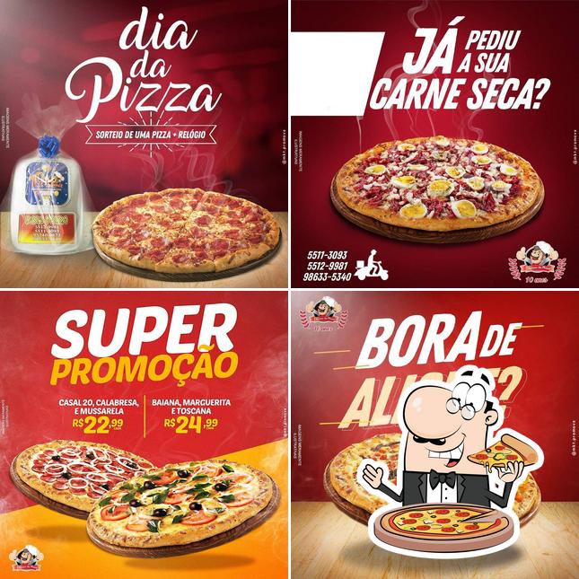 Escolha pizza no Ritmo da Pizza