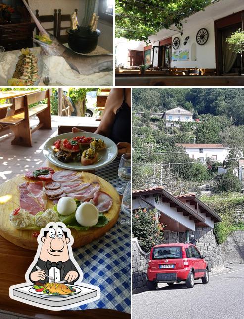 B&B RISTORANTE TREKKING AGEROLA CASALE PARADISO sert un menu pour les amateurs de poissons