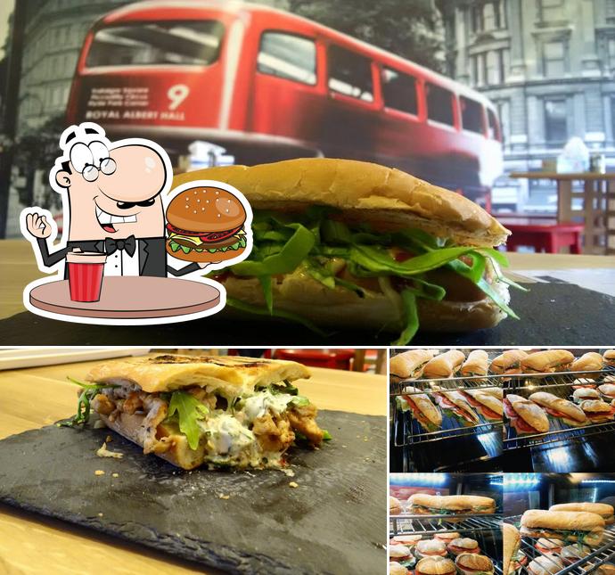 Order a burger at EAT sandwich, kebab, shawarma, burger