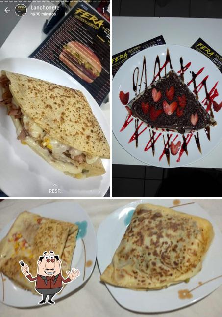 Platos en Fera crepes e Lanches