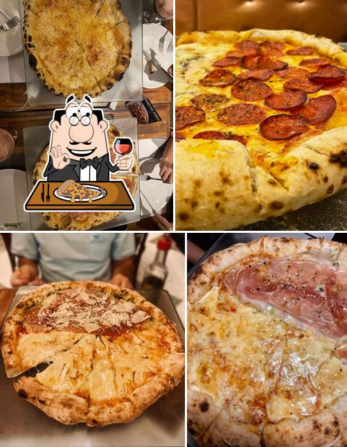 Escolha diversos estilos de pizza