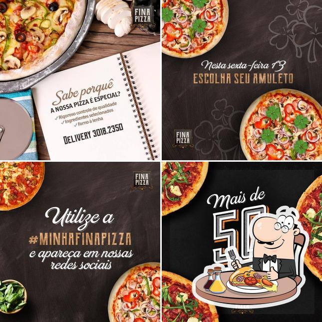 Consiga diferentes tipos de pizza