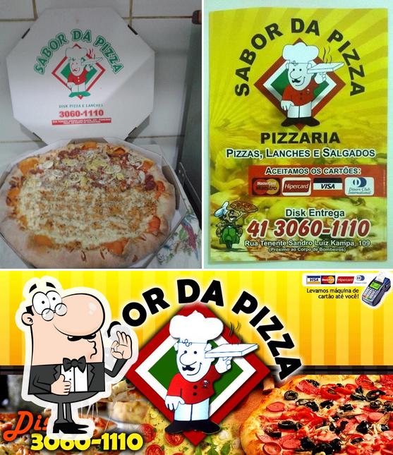 Look at the picture of Sabor da Pizza