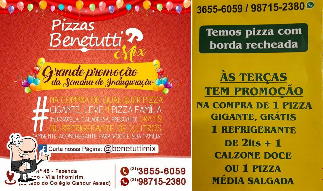 See this picture of Magistralle Pizzaria