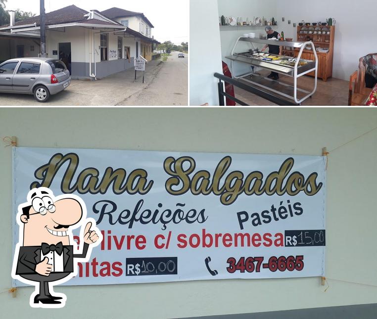 Here's a picture of NANA Salgados Restaurante e Lanchonete