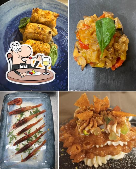 Cibo al Trattoria A Quadara