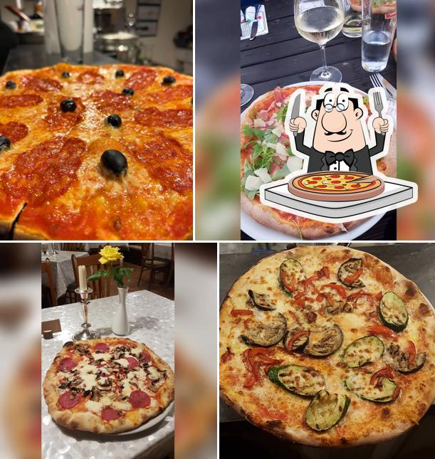 Elige una pizza en Ristorante Pizzeria Bella Vista