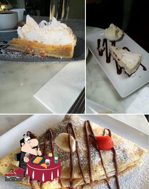 Andersons Creperie provides a selection of desserts