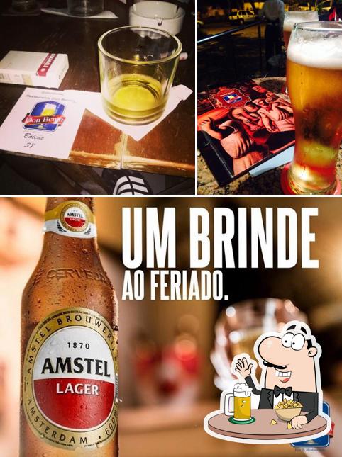 Don Benin - Bar & Restaurante serve uma opção de cervejas