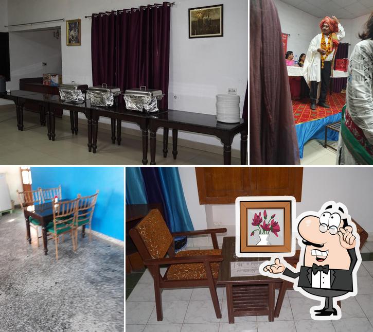 Take a seat at one of the tables at City Spice Dosa Factory