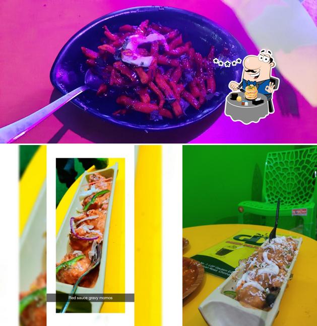 Meals at Green Delight Cafe