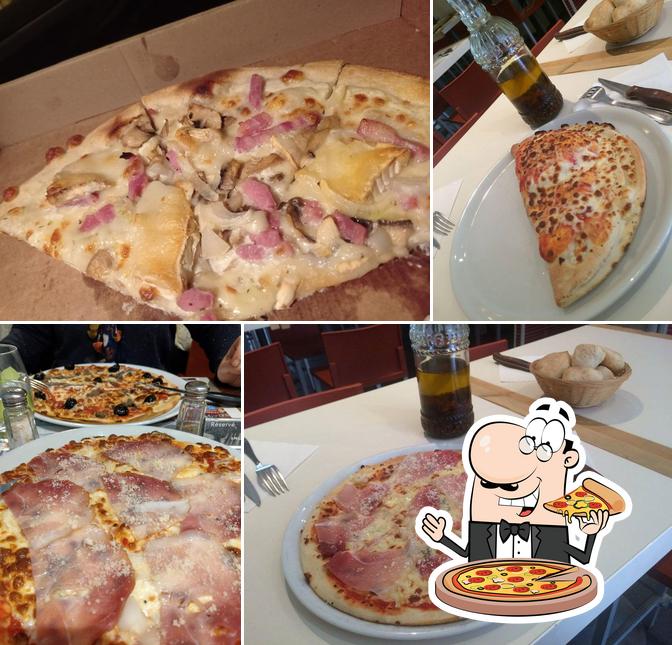 Try out pizza at La Picola PIZZERIA
