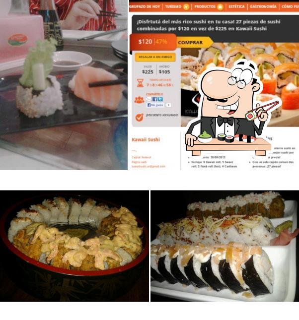 Choisissez de nombreuses options de sushi