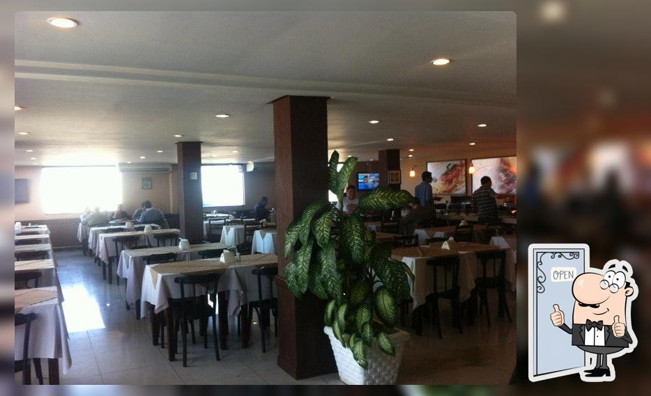 O interior do Restaurante Frediano