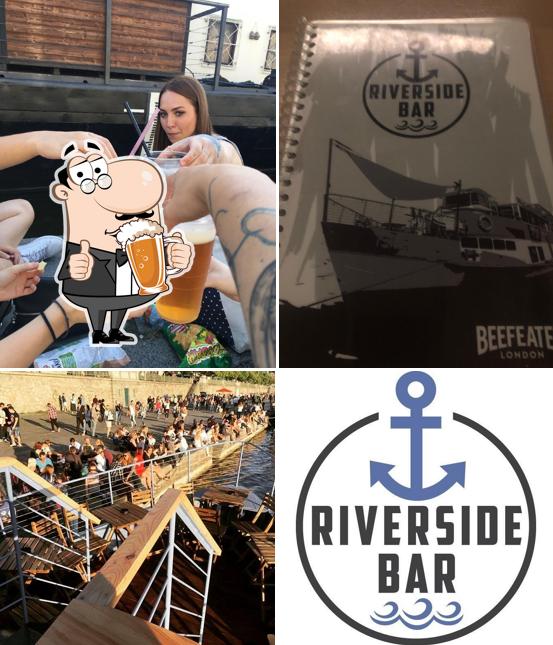 "Riverside bar" предлагает богатый выбор сортов пива