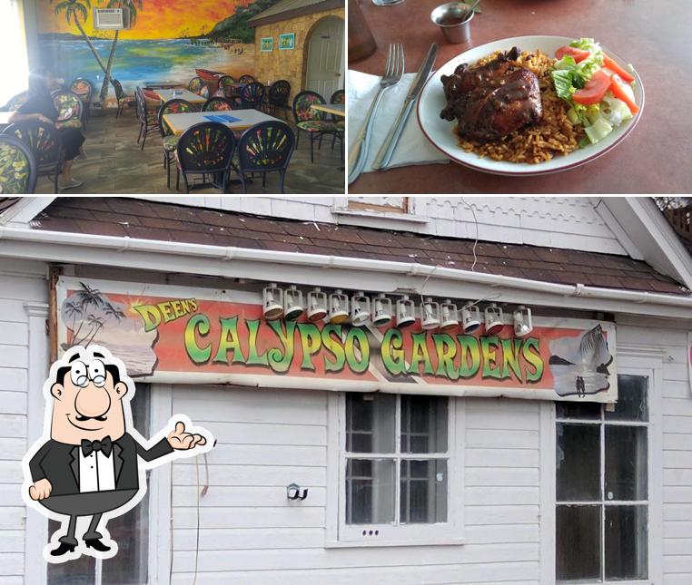 L’image de la intérieur et nourriture de Deen's Caribbean Restaurant’s