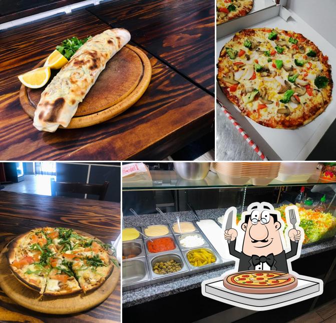 Order various variants of pizza