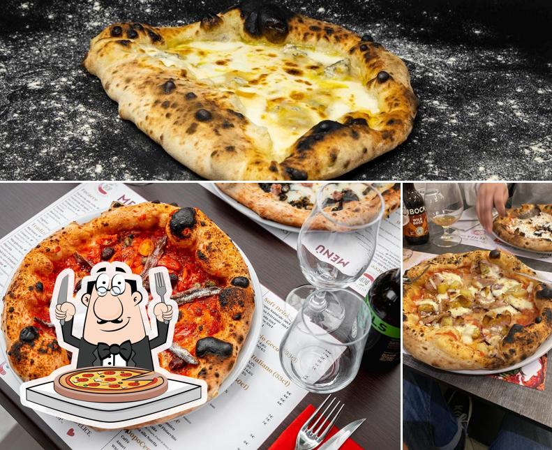 A DOP - Pizzeria Contemporanea, vous pouvez commander des pizzas