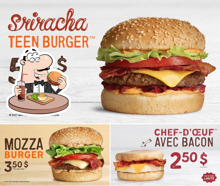 Faites-vous plaisir avec un hamburger à A&W Canada