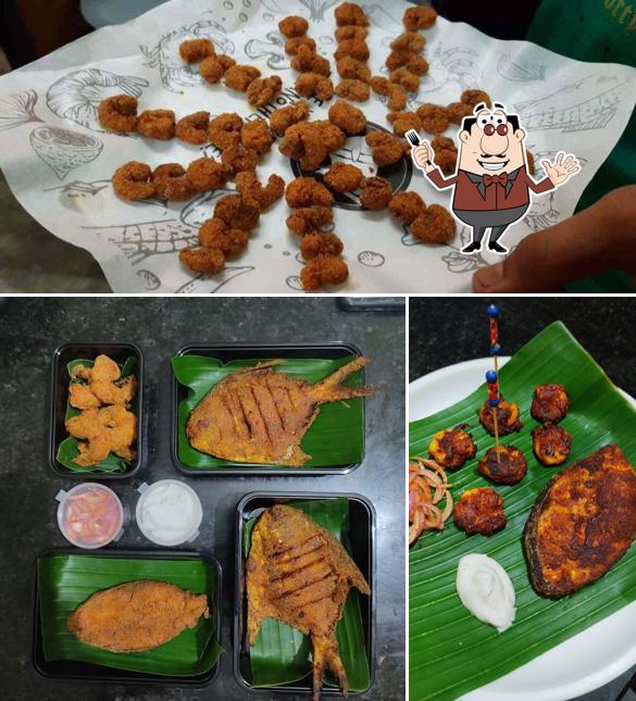 Food at Fish on Dish