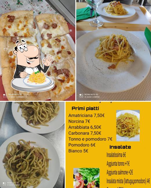 Spaghetti alla carbonara al Il nuovo Bar dello Sport