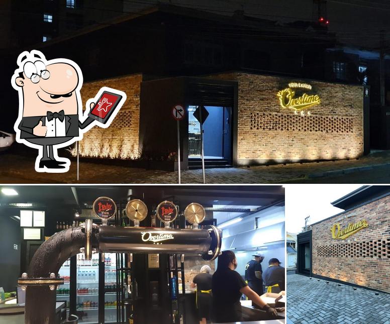 O exterior do Overtime Sports n' Burgers