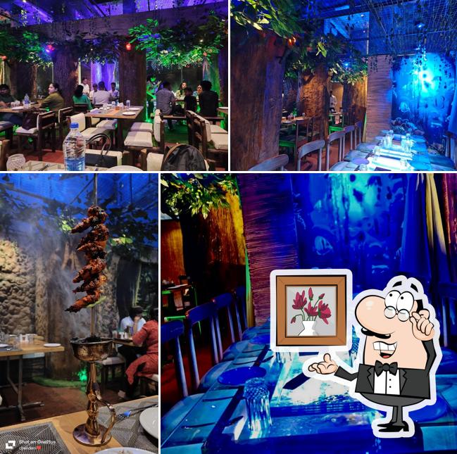Check out how Madhuvan Greens Restaurant looks inside