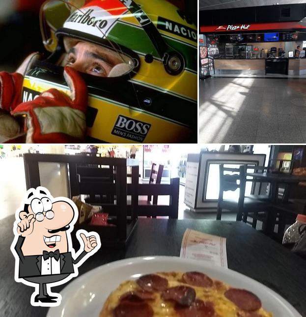 Veja imagens do interior do Pizza Hut Aeroporto de Brasília