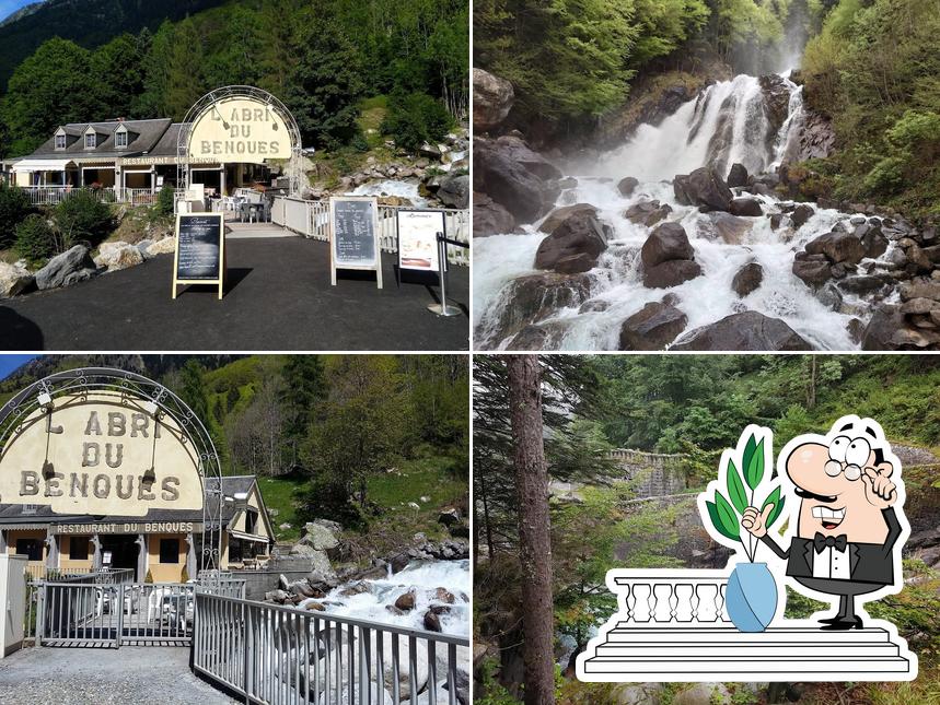 Jetez un coup d’œil à quoi ressemble Restaurant La Cascade (de Lutour) La Raillère Cauterets à l'extérieur