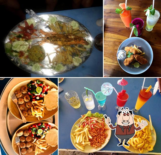 Food at Boom Shankar Restaurant