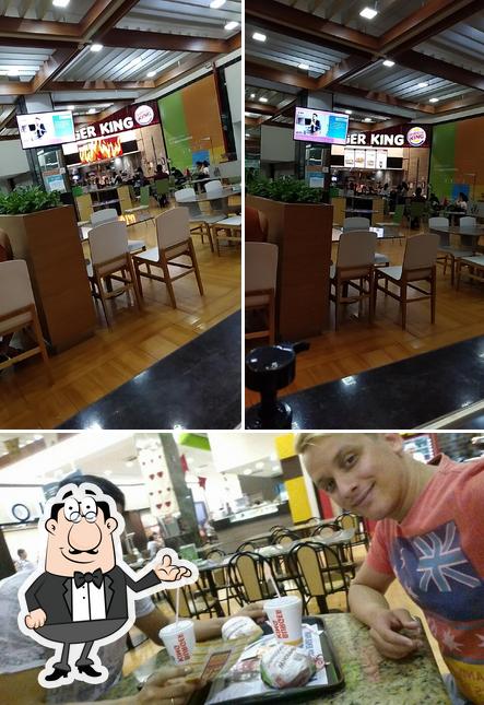 Veja imagens do interior do Burger King
