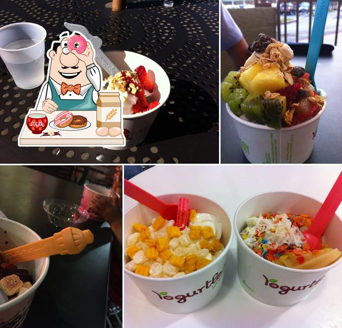 Yogurtland offers a range of desserts