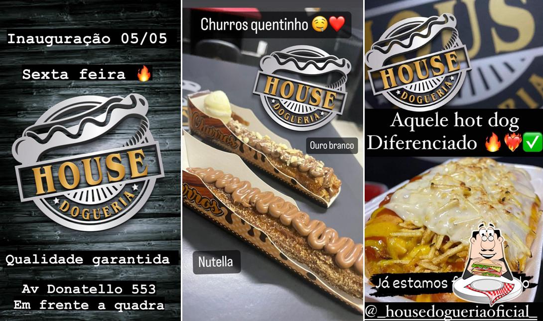 HOUSE DOGUERIA te ofrece sándwiches y otros platos para comer