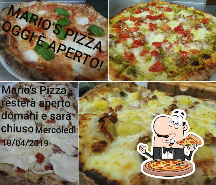 Ordina tra le molte varianti di pizza