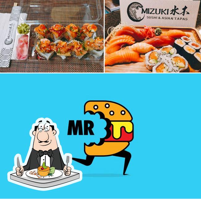 Mira las fotografías donde puedes ver comida y exterior en Mizuki Sushi & Asian Tapas