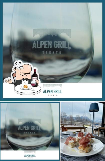 È gradevole bersi un bicchiere di vino a Alpen Grill