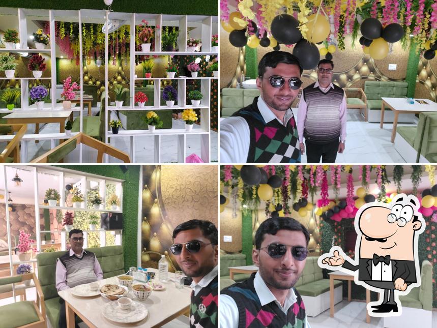 The interior of Deoria Non-Veg Point
