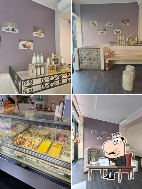 Gli interni di Elleboro Fior Di Gelato