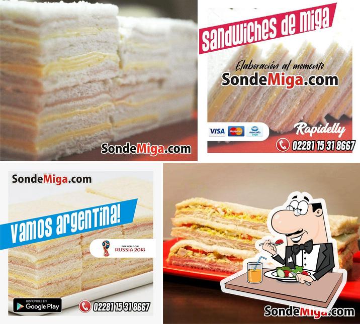 Sandwiches de miga, Azul Opiniones del restaurante