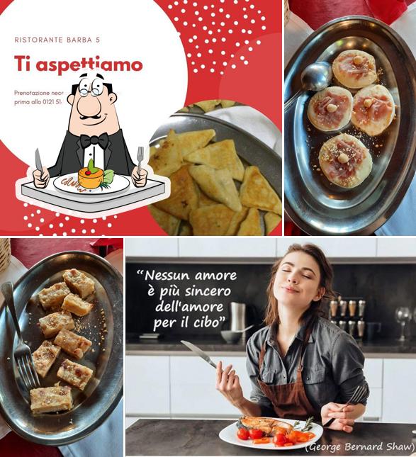 Cibo al Ristorante Barba 5