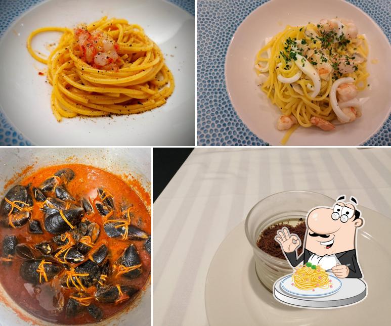 Spaghetti alla carbonara al Ristorante Sot'Ajarchi